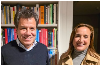 Myrian Prunotto la vicegobernadora de Llaryora se mostró con Manes y se reflota la chance de candidatura de Schiaretti